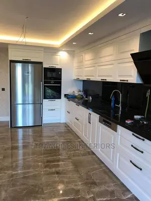 Kitchen Cabinets/ White Ceiling Kitchen Call
