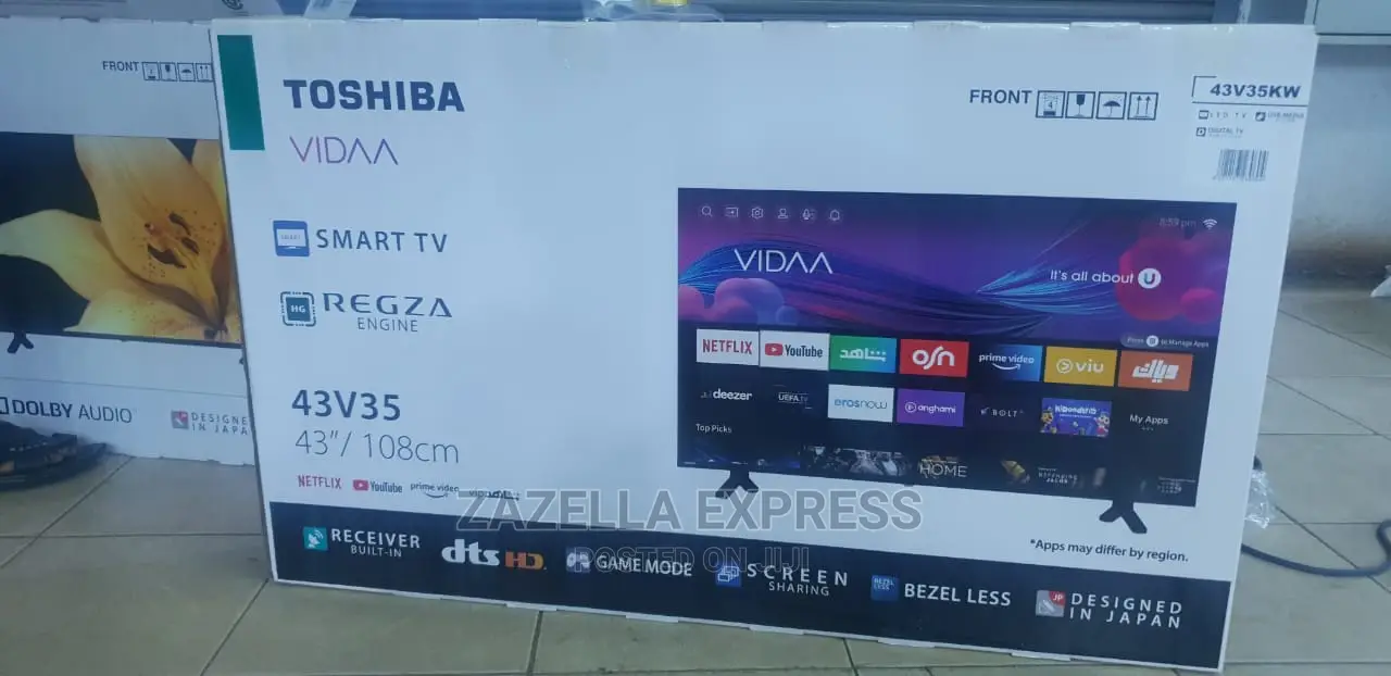 Toshiba 43- Inch Full Hd Smart Led Tv; Built-in Wi-Fi, HDR