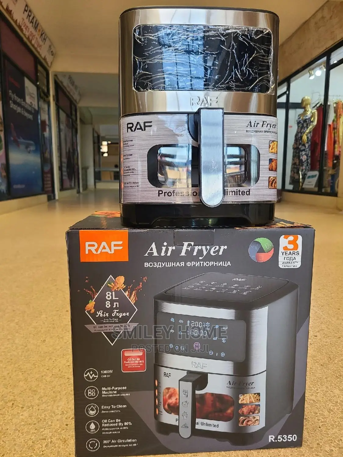 RAF Air Fryer 8ltrs