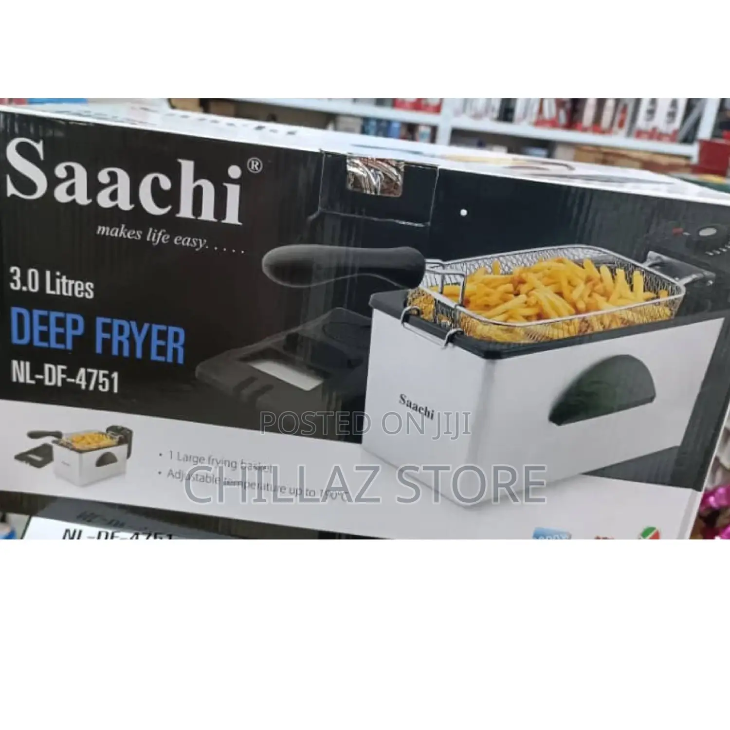 Saachi Single 3L Deep Fryer.