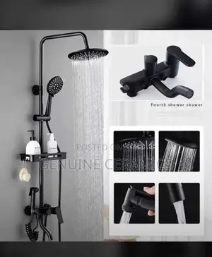 Black Shower Mixer