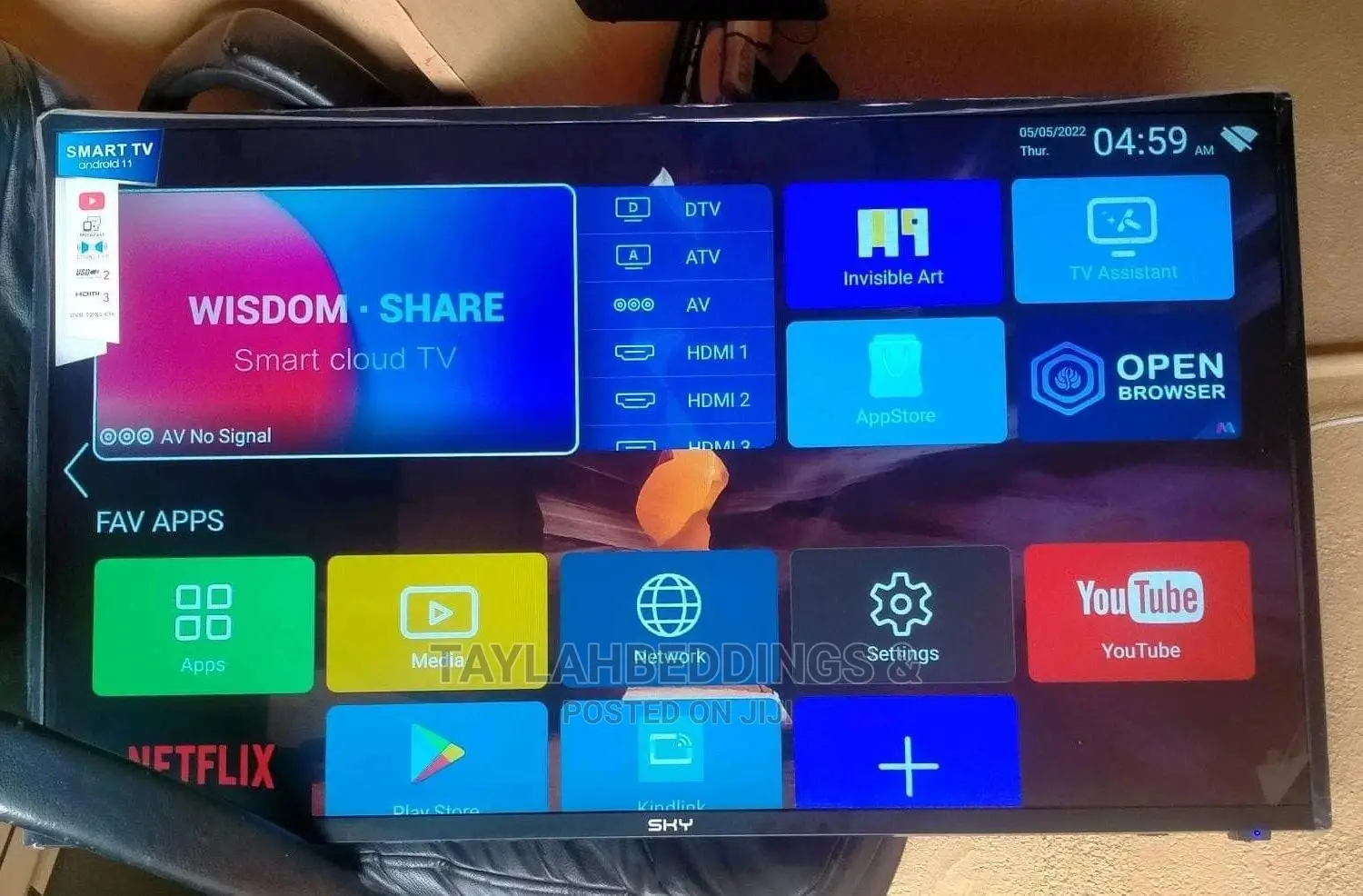 Smart Plus Digital TV Inbuilt Free to Air Decoder