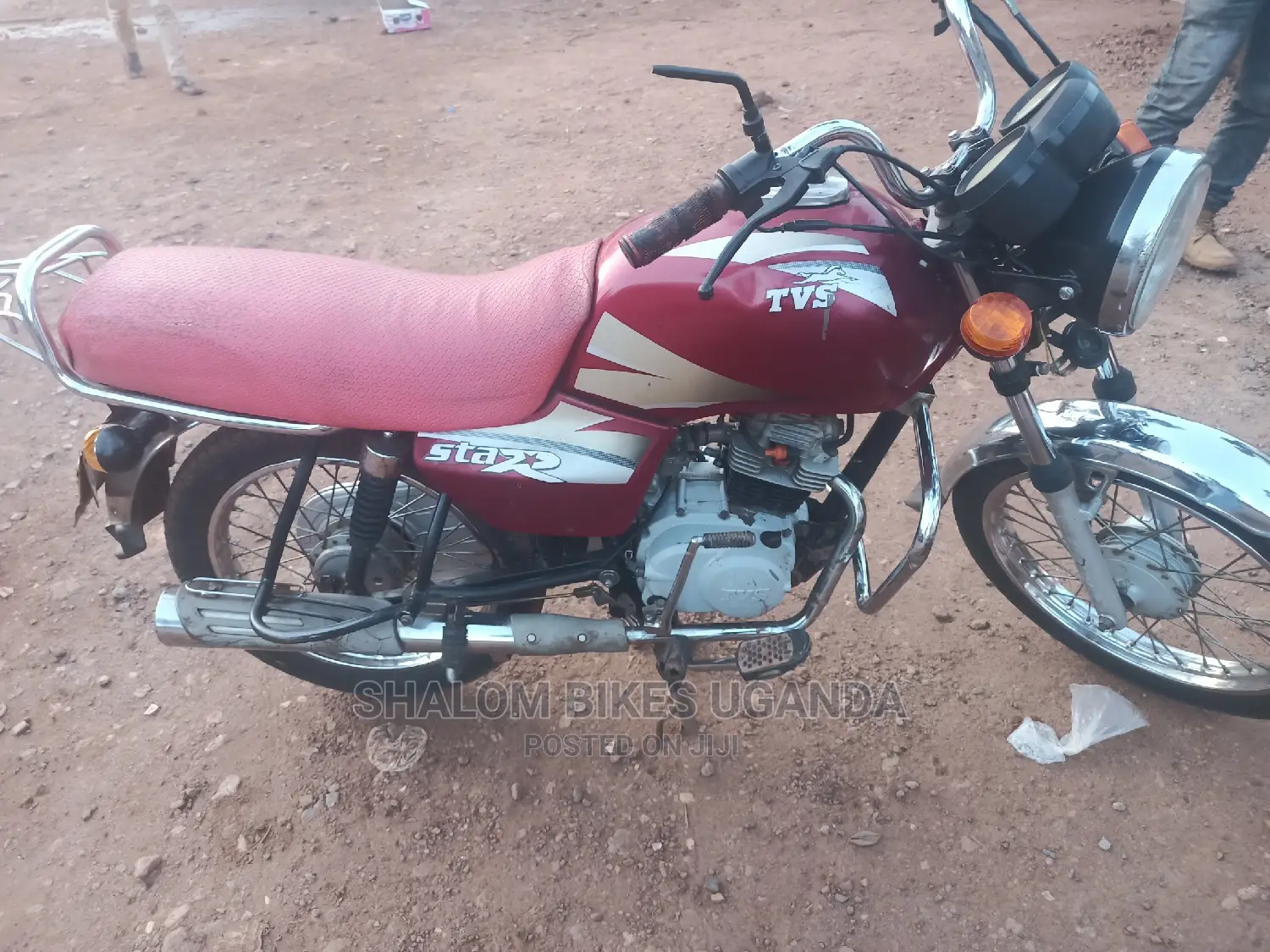 Jinan Qingqi QM100T-12M 2017 Red