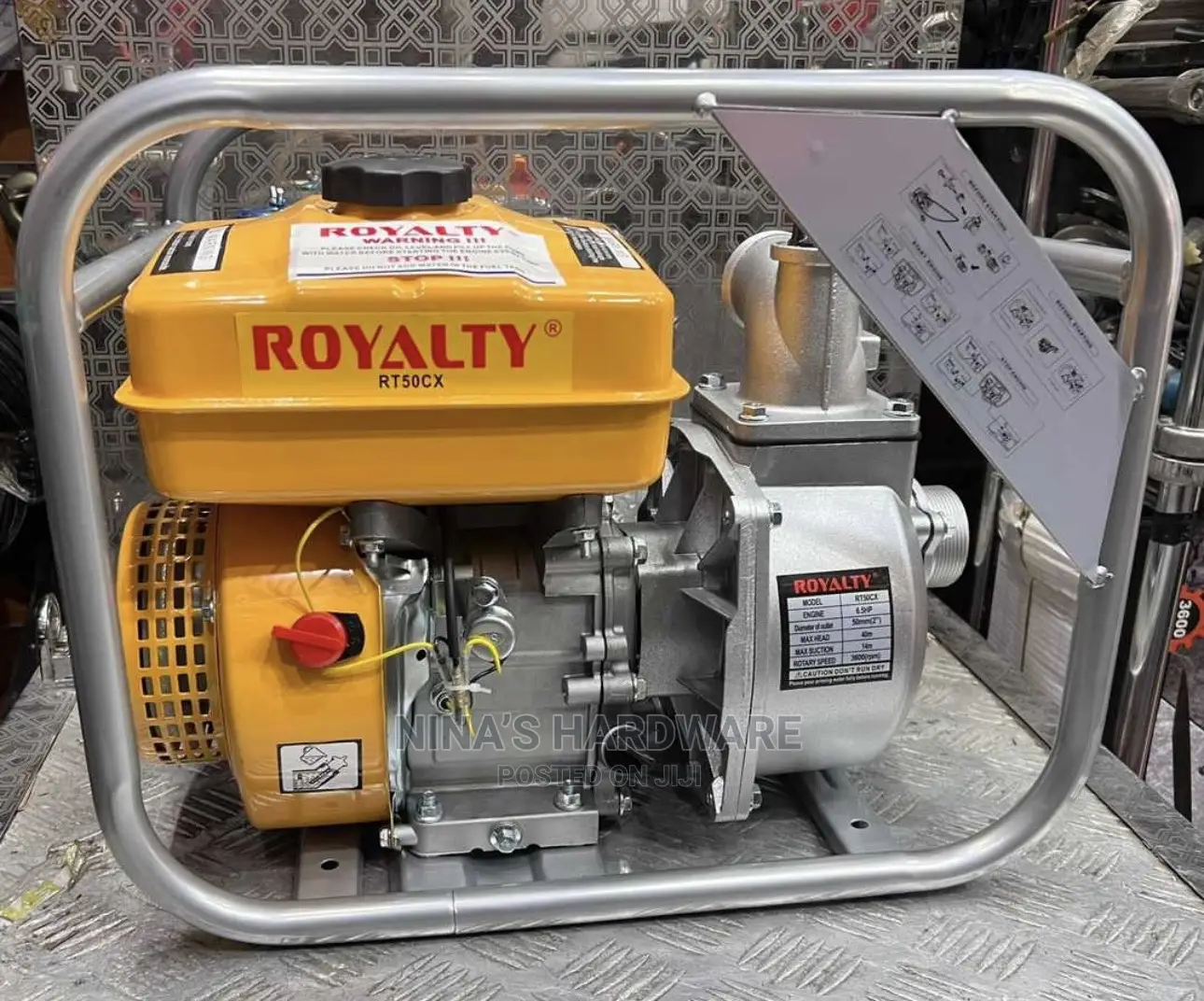 Water Pump Gasoline 2”