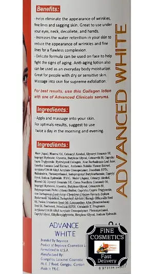 Original Advanced White Vitamin C Whitening Glow Body Lotion