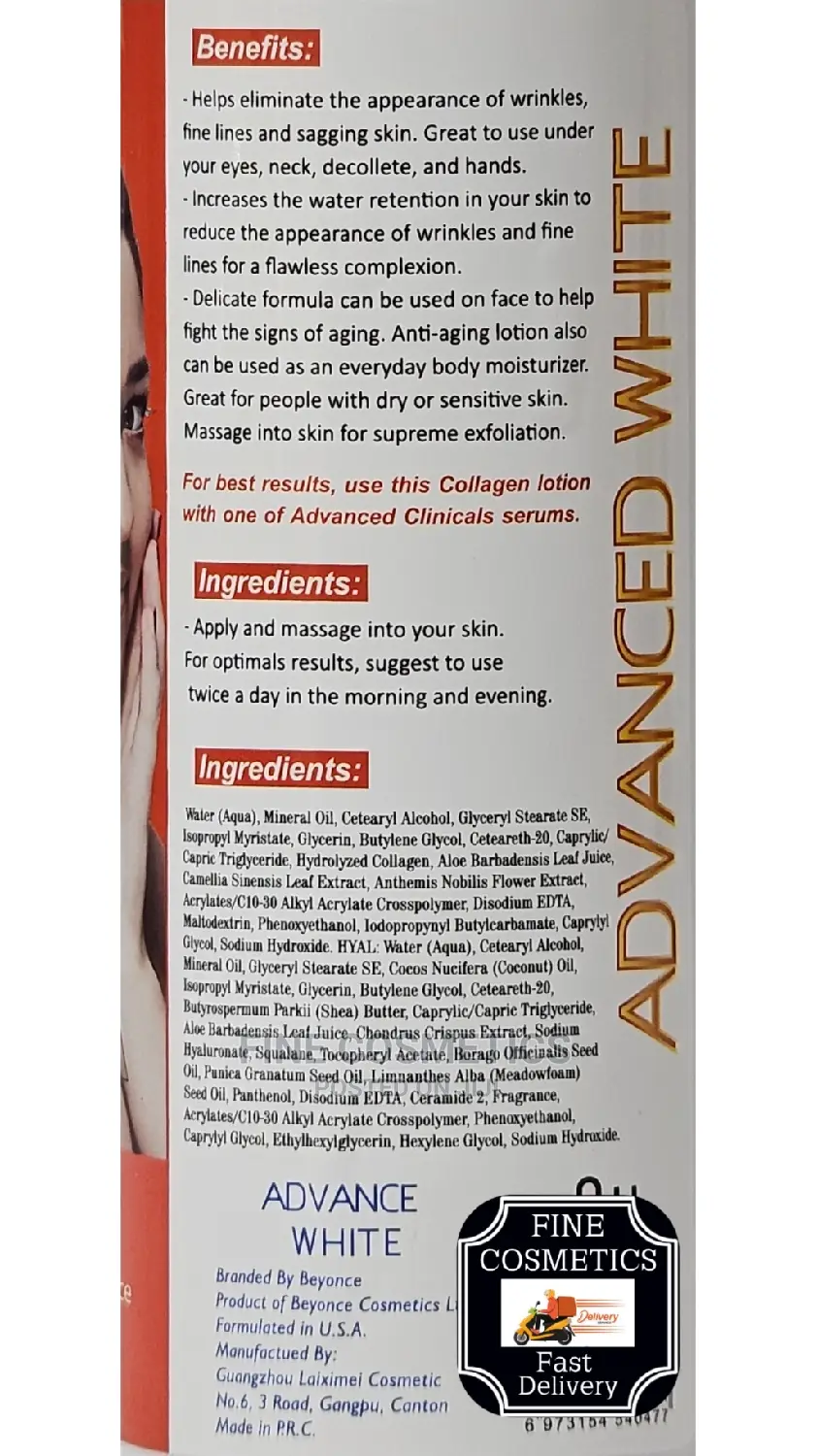 Original Advanced White Vitamin C Whitening Glow Body Lotion