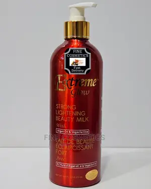 1pc Extreme Glow Strong Lightening Beauty Milk Lotion 500ml
