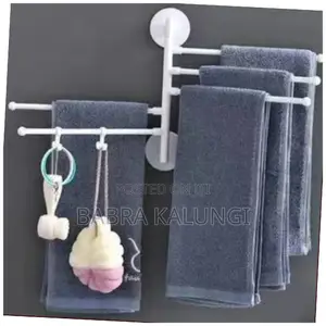 Plastic Rotating Towel Holder Rack