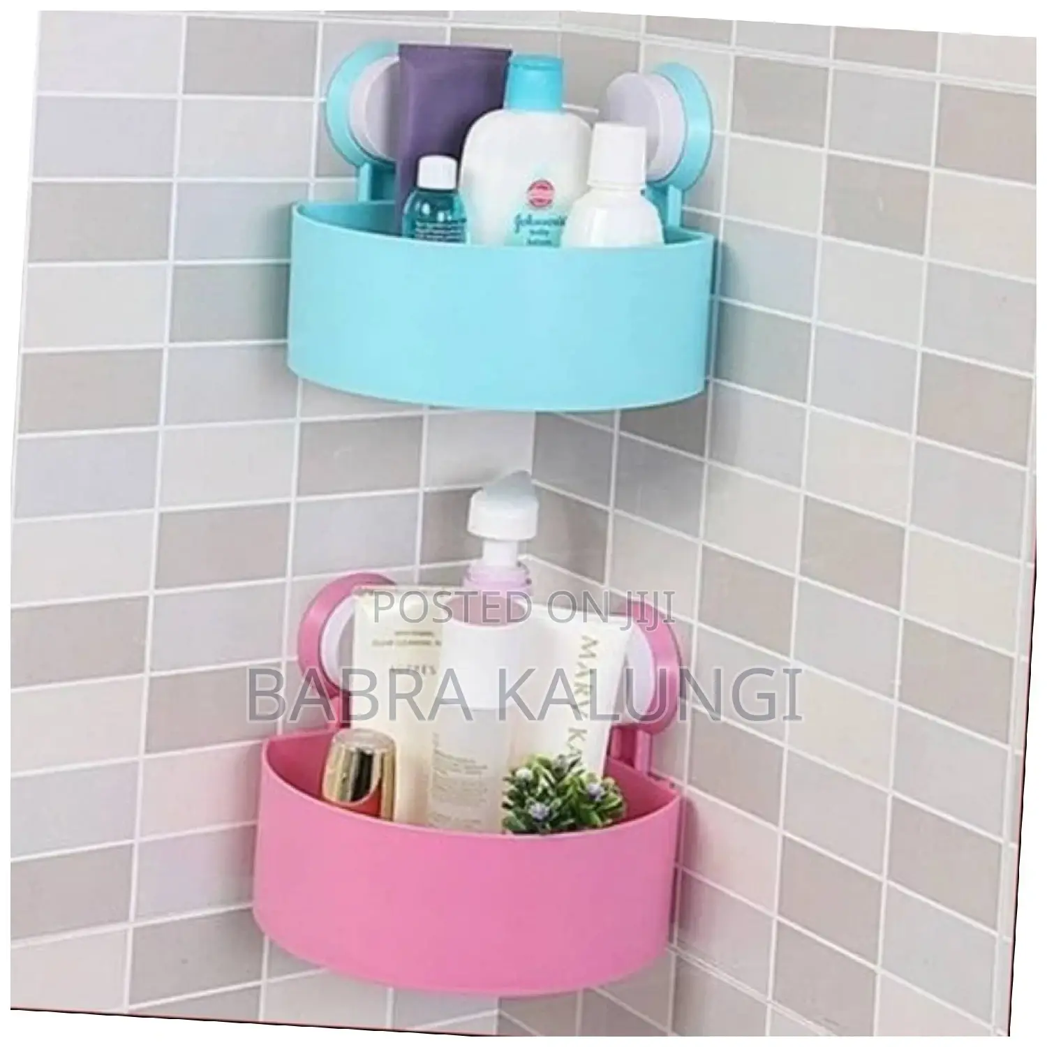 1pc Corner Traingle Shelf Bathroom Kitchen Storage Rack