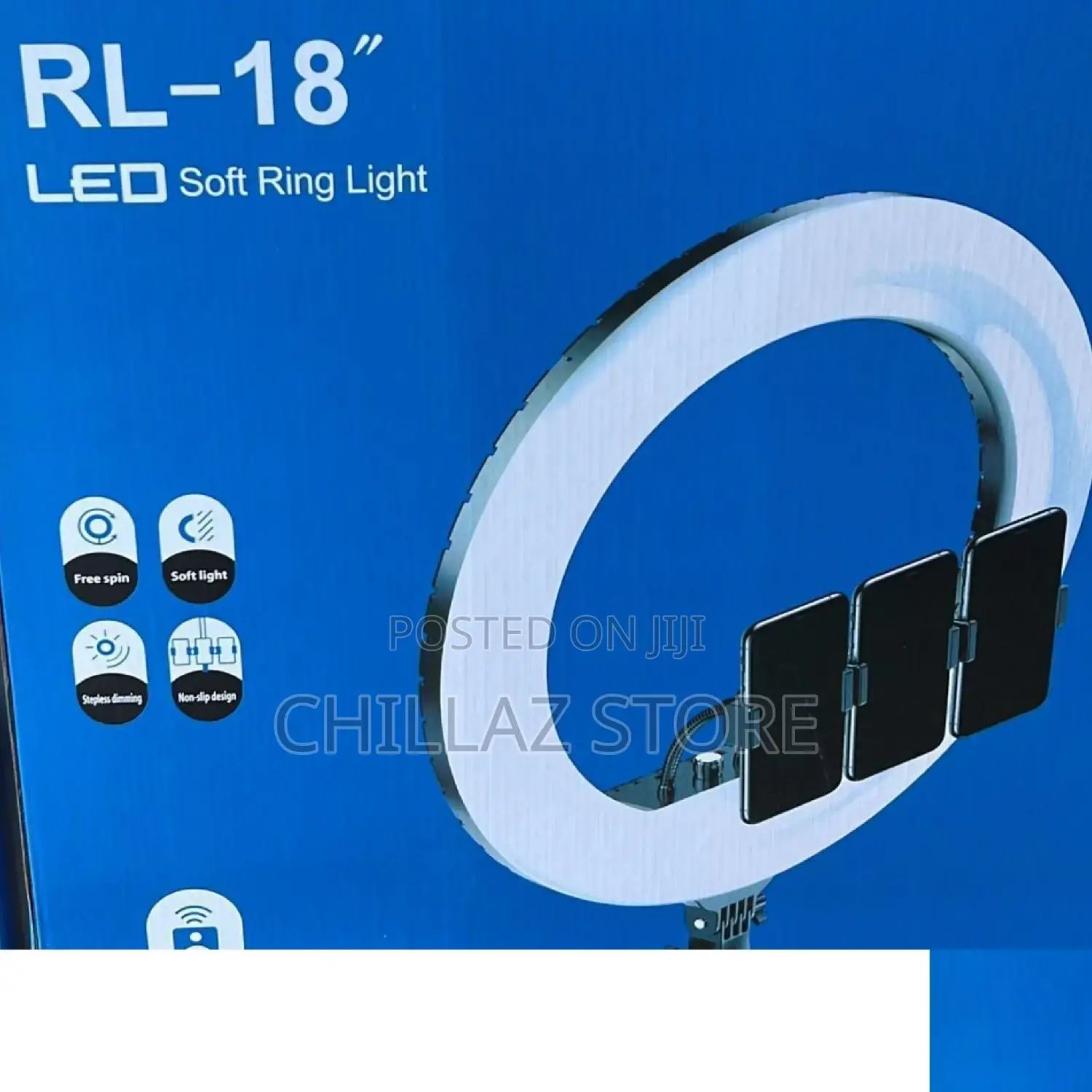 Remote Control RI-LED Soft Ring Light.
