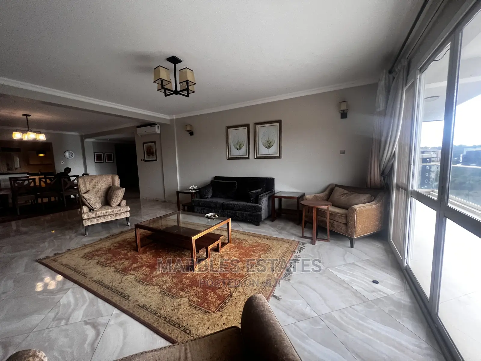 Furnished 4bdrm Apartment in Kololo, Central Division for rent