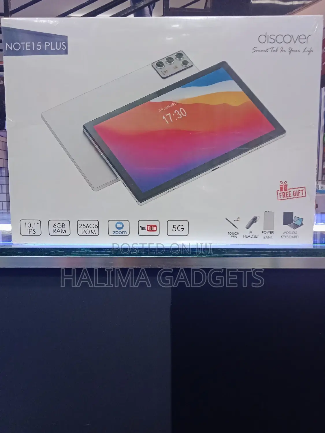 New Discover Note 15 Plus 8 GB Gray