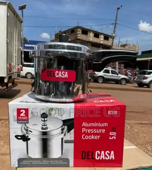 5.0 Litres Delcasa Aluminium Pressure Cooker.