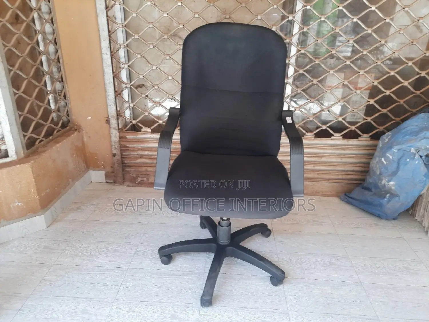 Fabric Long Back Chair