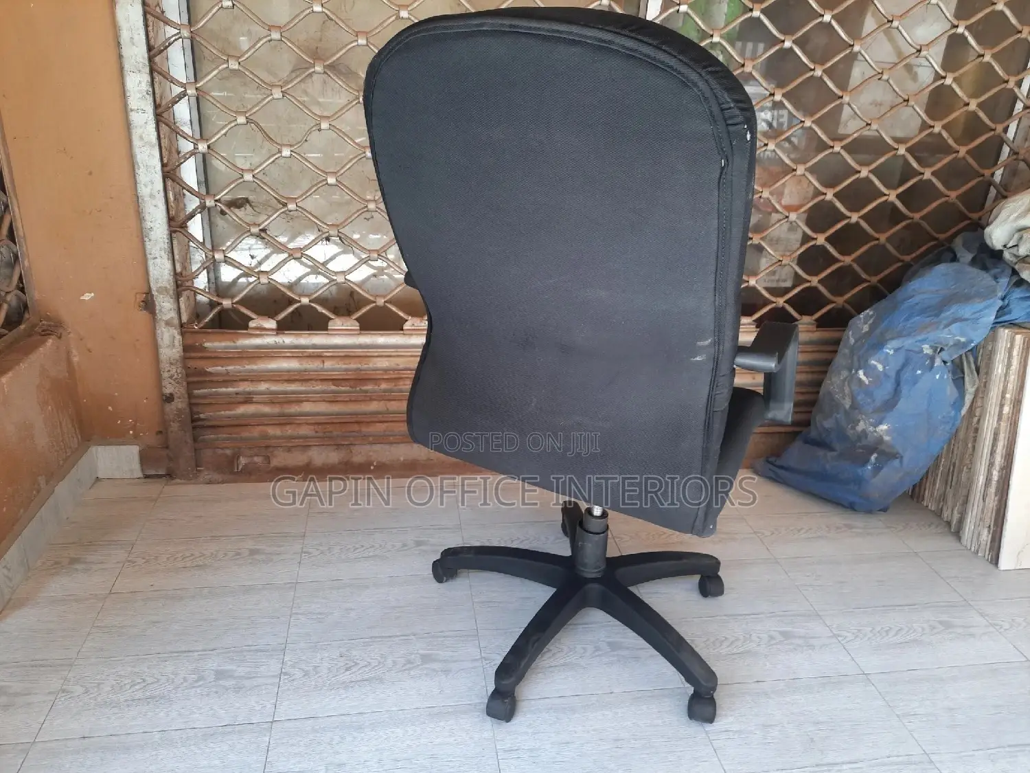 Fabric Long Back Chair