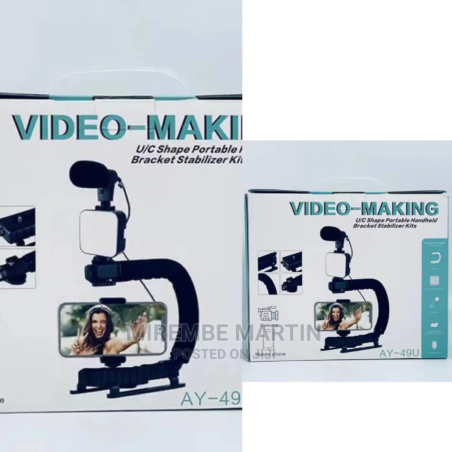 Video Making Kit Black in Color
