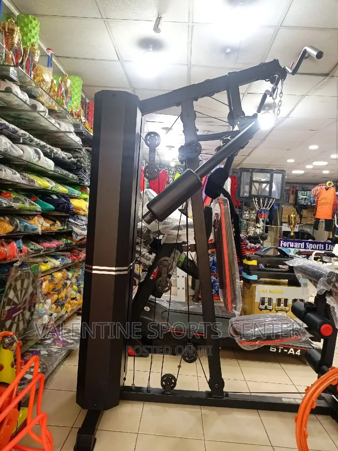 Full Gym Set Fitness Original Materials