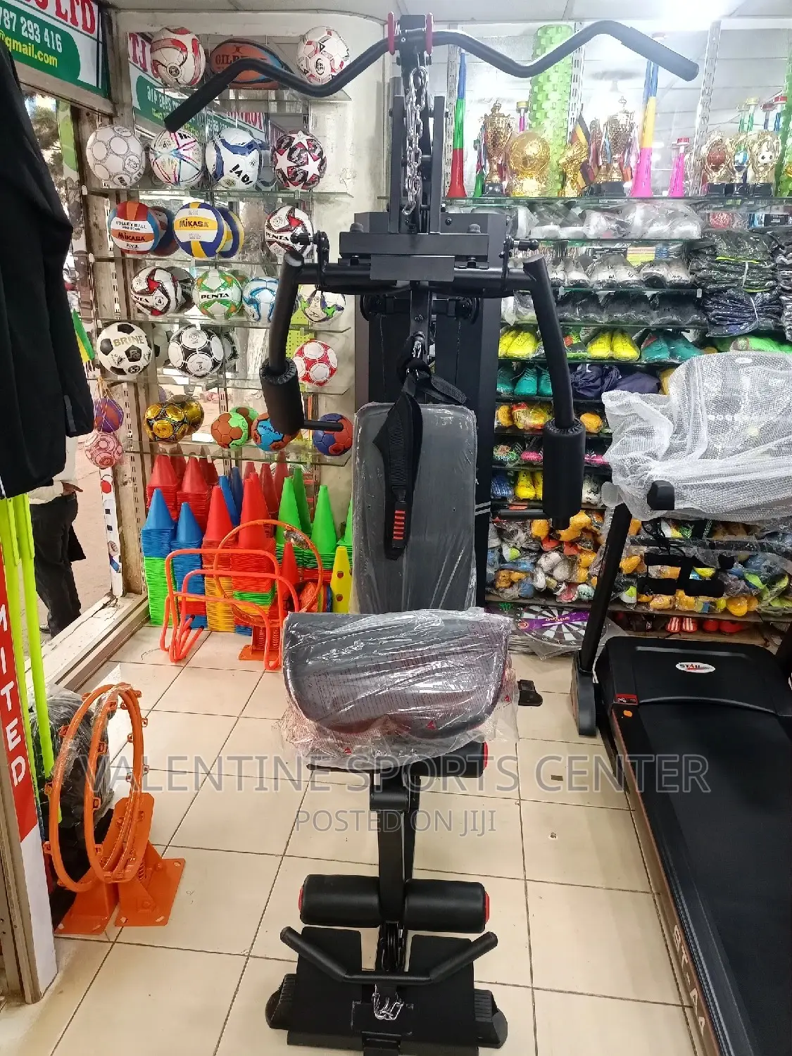 Full Gym Set Fitness Original Materials