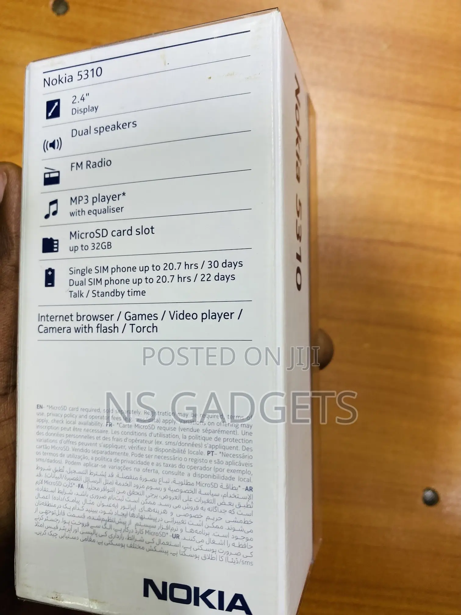 New Nokia 5310 XpressMusic Black