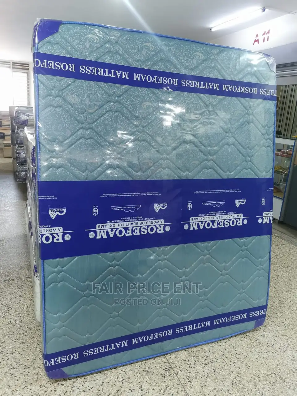 Premium High Density Mattress.6x5x8iches.(Blue)
