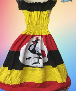 Ugandan Flag Dress