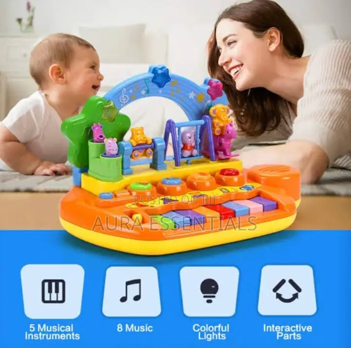 Learn to Pray Musical Toy Piano With 8 Keys