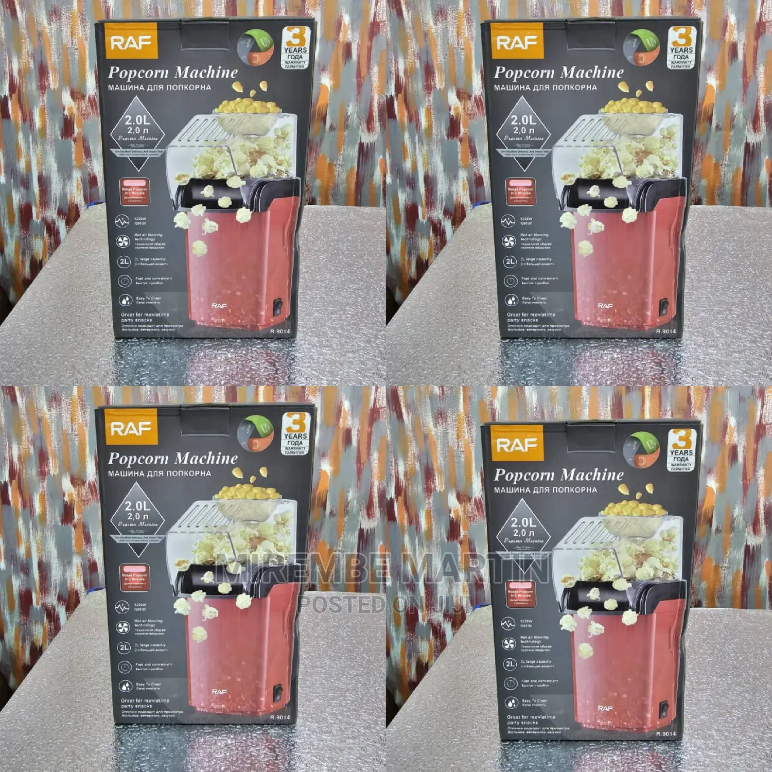 Electric Raf Popcorn Maker