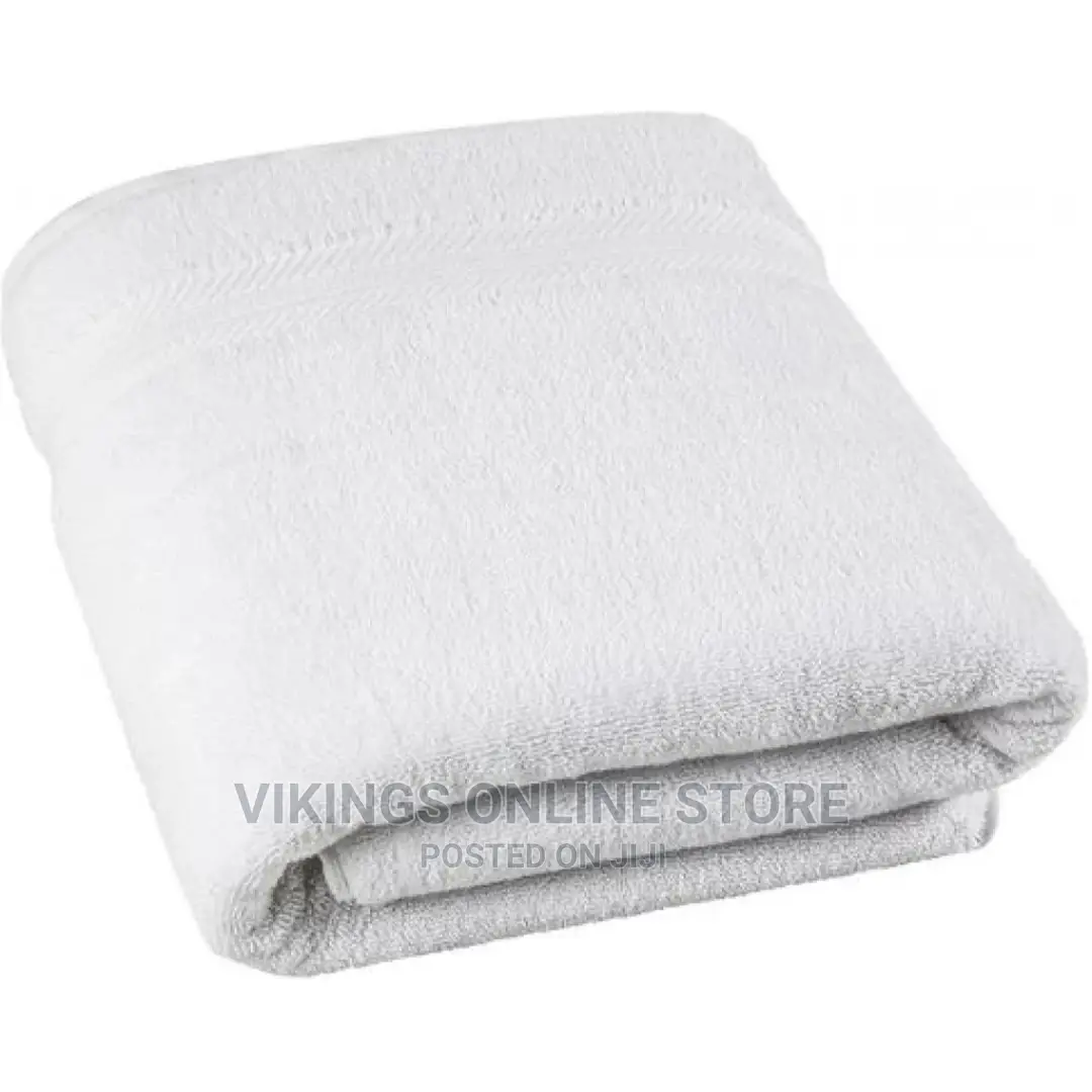 Large Cotton Towel – White