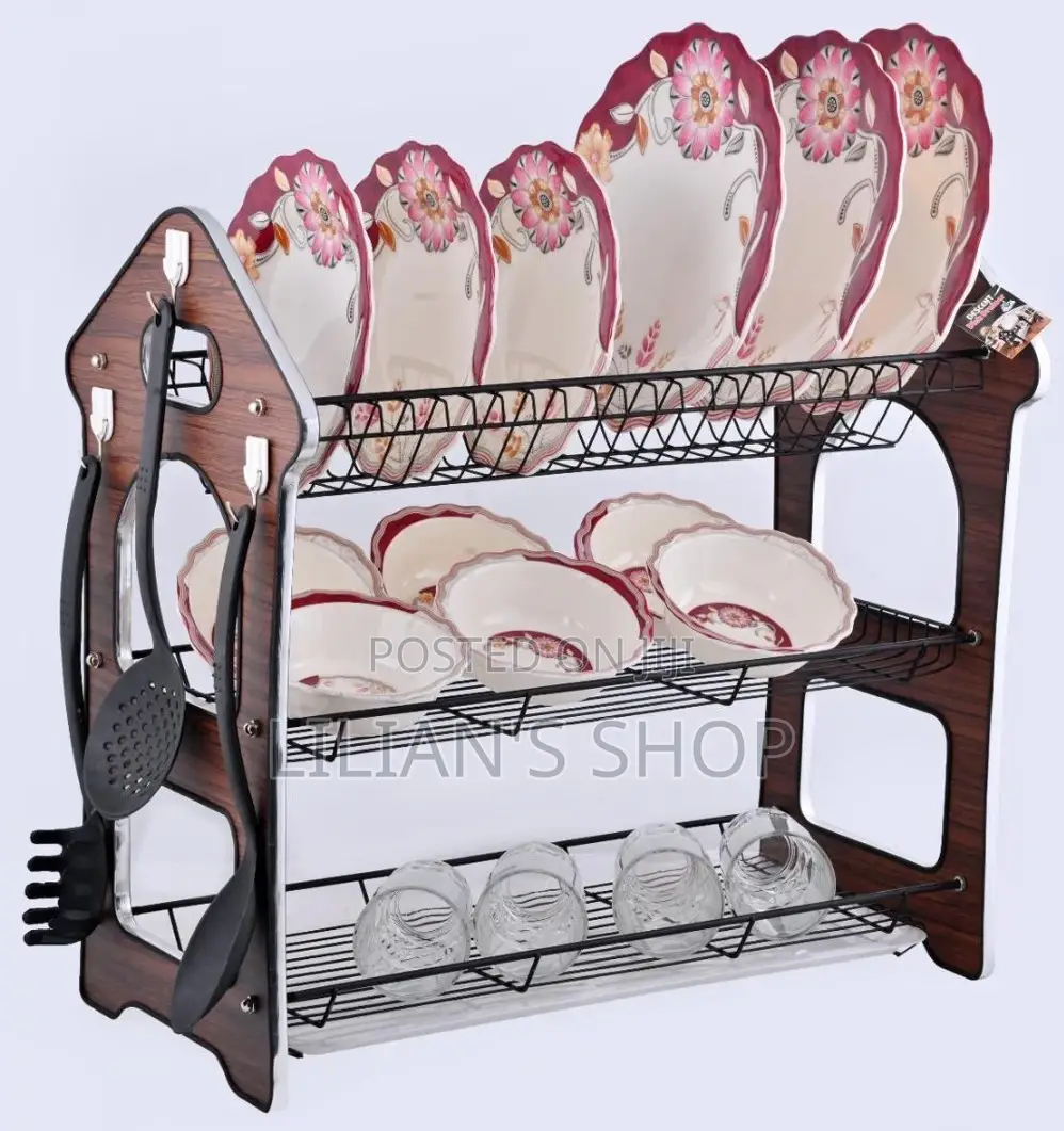 3 Tier Quality Kitchen Dish Rack