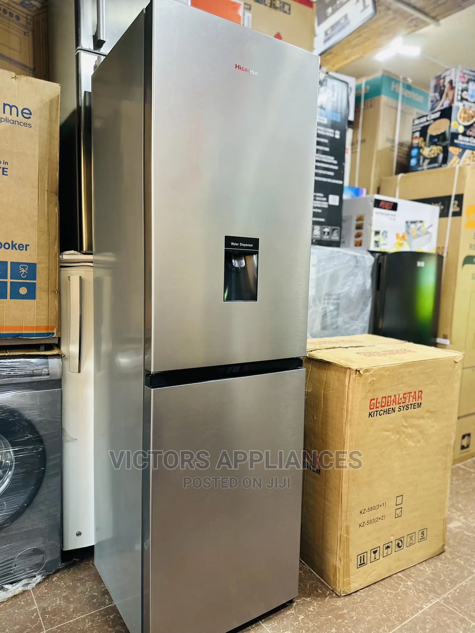Hisense Refrigerator 341L Doubledoor Frost Free Refrigerator