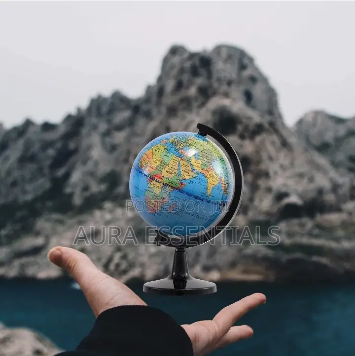 World Globe With Stand