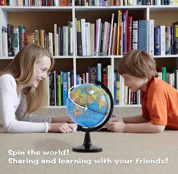 World Globe With Stand