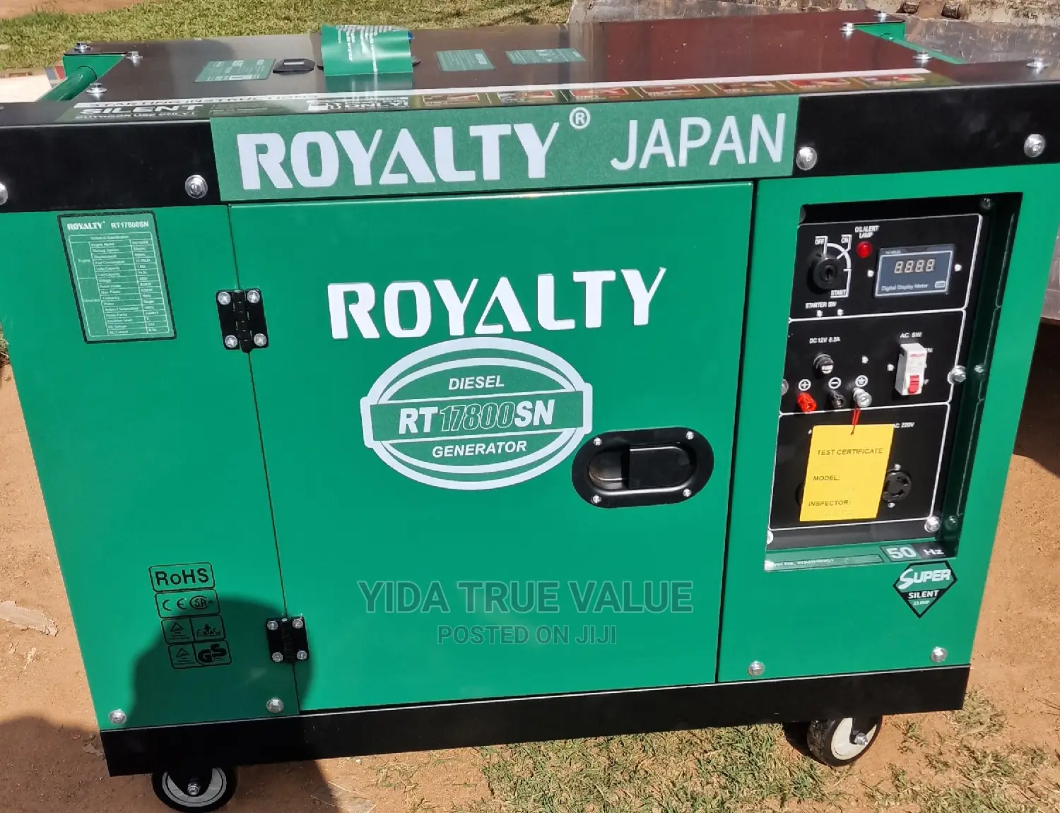Generator Royalty Japan 9kw Super Silent