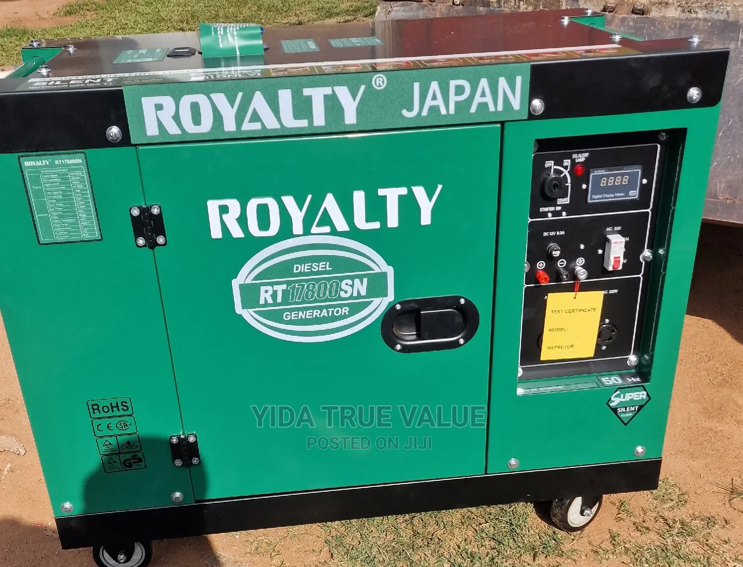 Generator Royalty Japan 9kw Super Silent