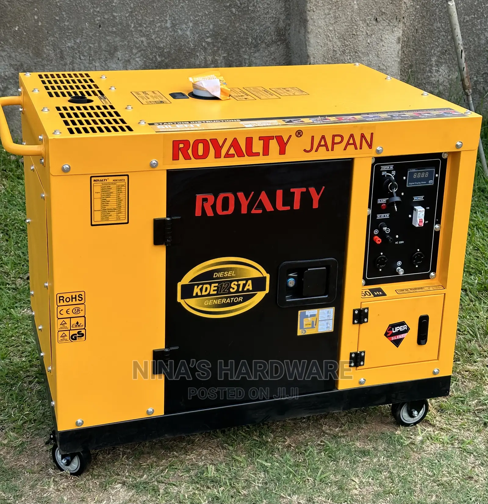 11kw Diesel Generator Royalty Japan