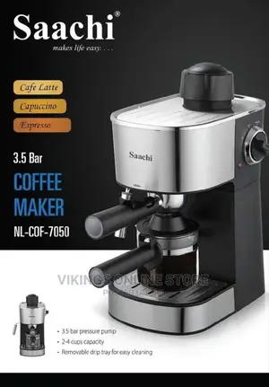 Saachi Coffee Maker/ Latte/ Capuccino/ Espresso 3.5 Bar