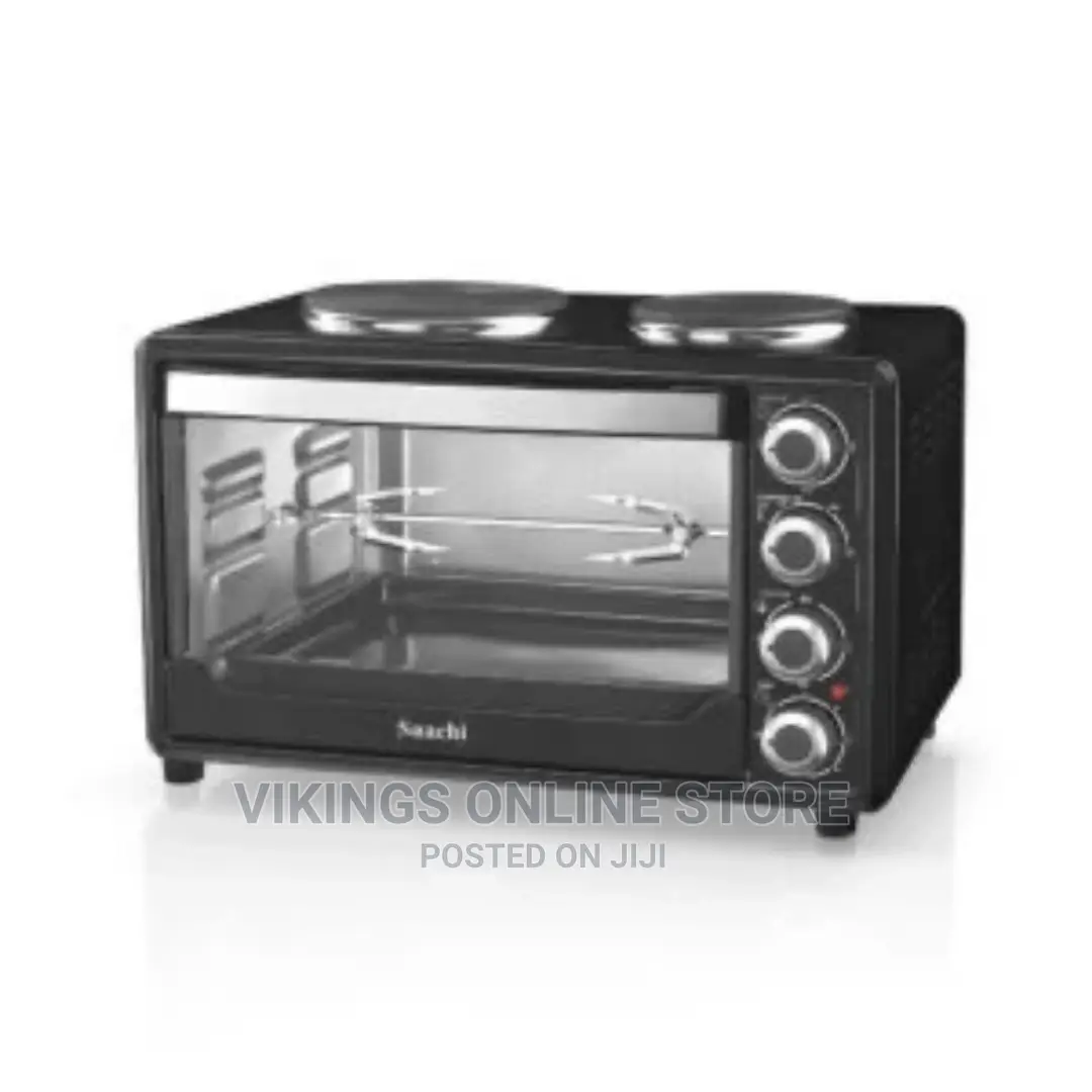 Saachi 45 Litres Electric Oven Cooker With 2 Hot Plates