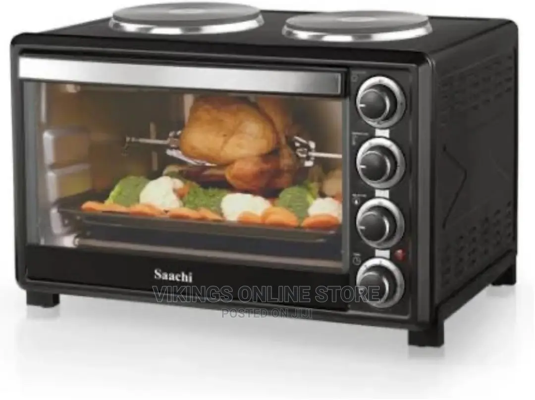 Saachi 45 Litres Electric Oven Cooker With 2 Hot Plates