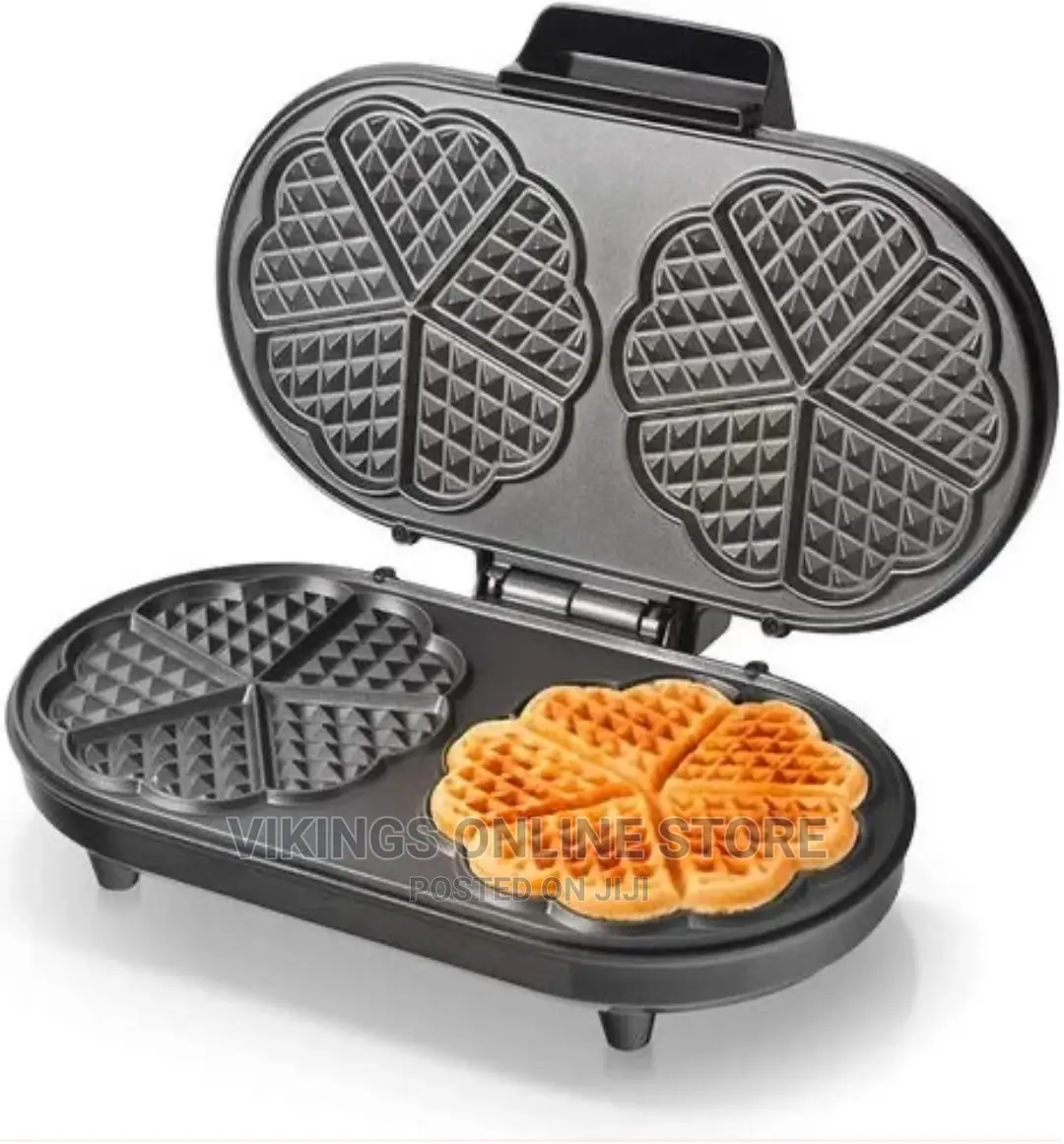 Saachi Double Waffle Maker NL-WM-1551 – Black