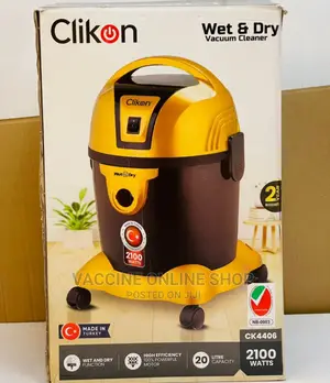 Clikon Wet and Dry Vacuum Cleaner 20L