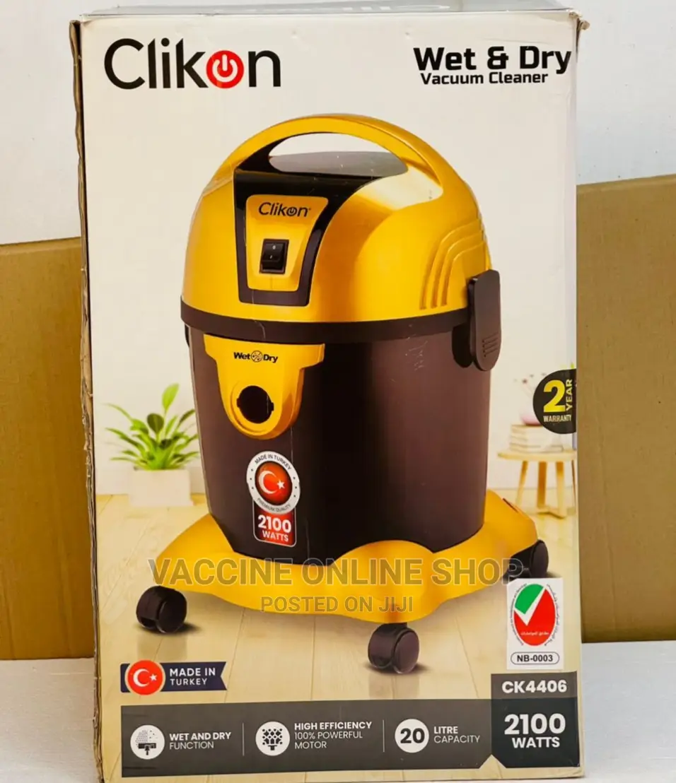 Clikon Wet and Dry Vacuum Cleaner 20L