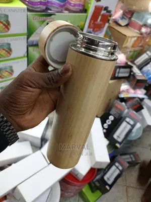 Wooden Design Travel Bottle Flask