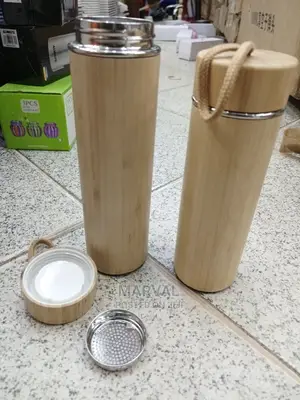 Wooden Design Travel Bottle Flask