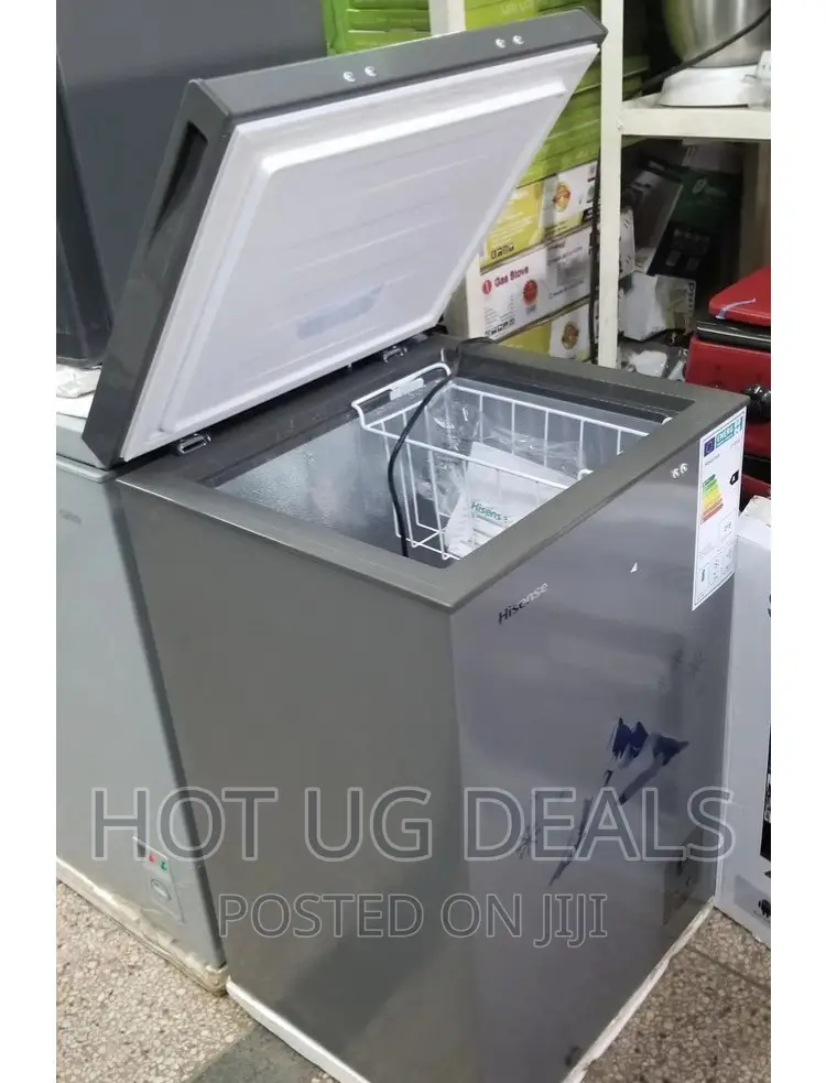 Hisense 130litres Fc-13dt4st Chest Freezer - Grey