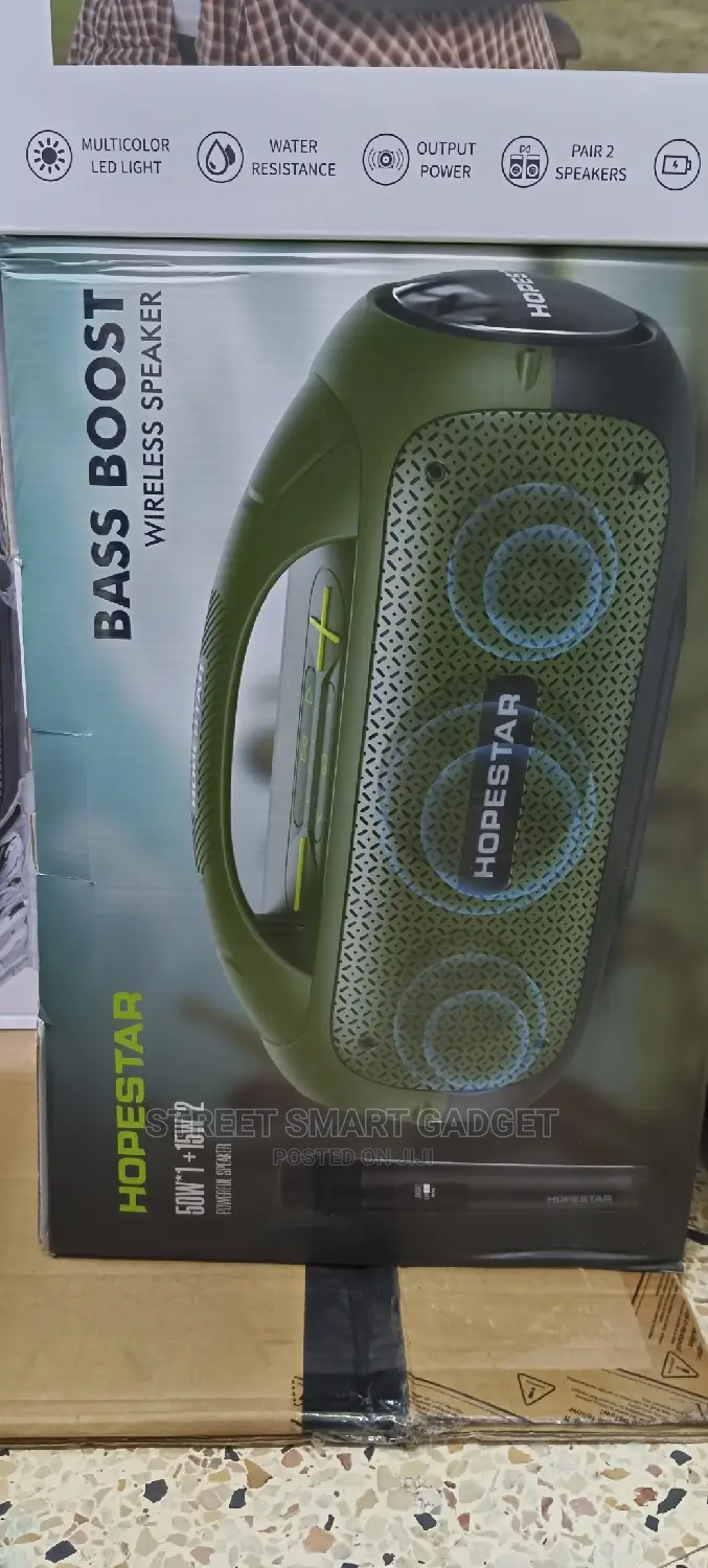 Hopestar A50 Bassful Microphone Wireless Speaker