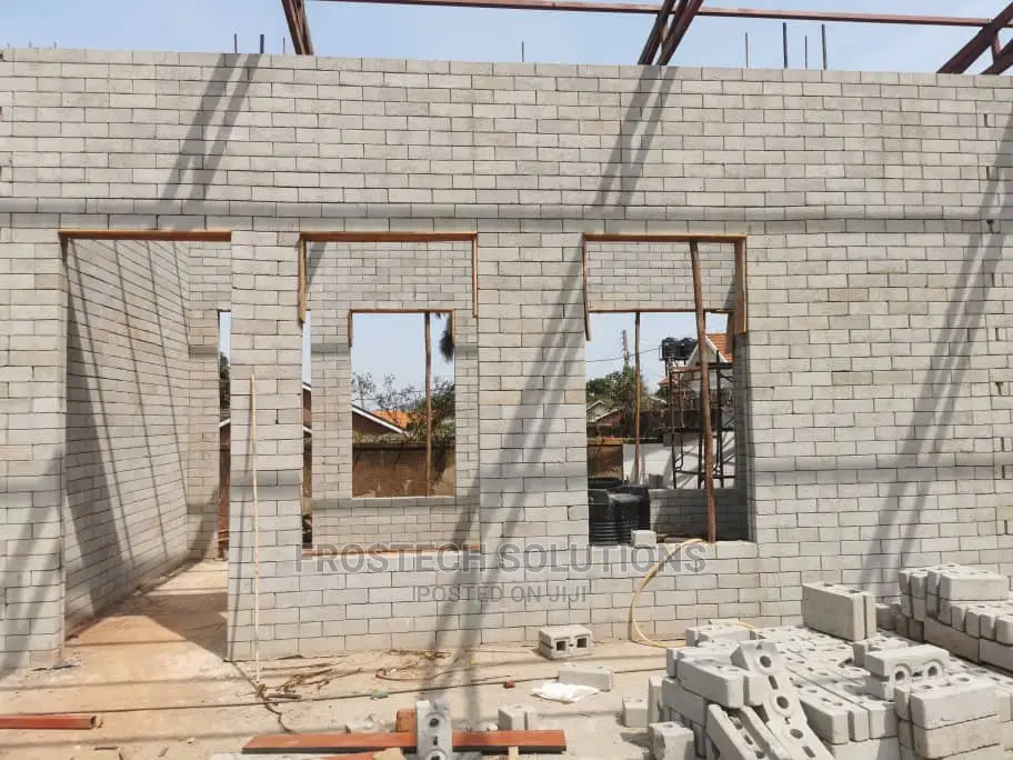Double Interlocking Hollow Brick Machine