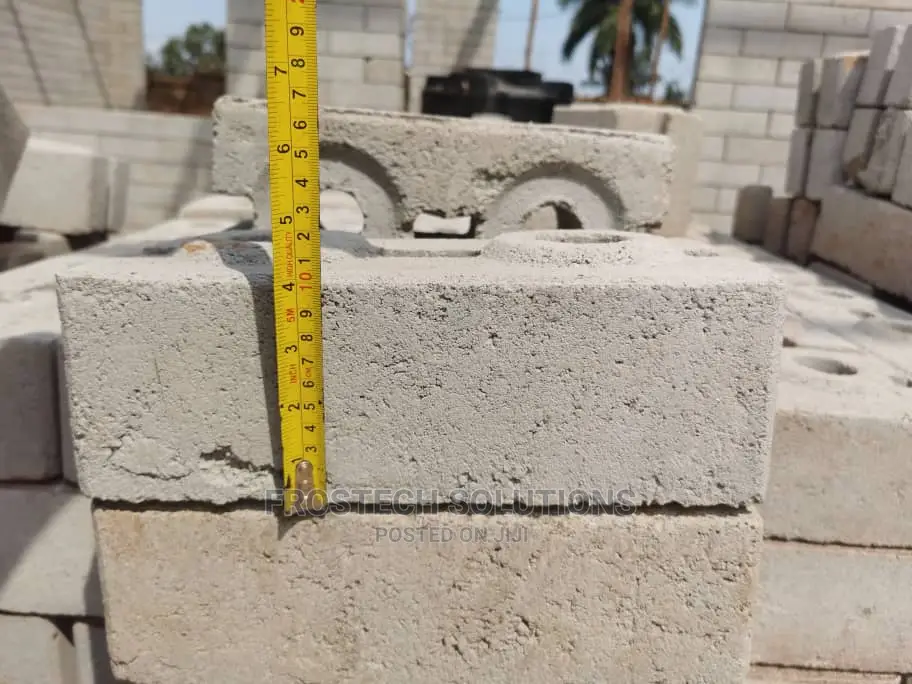 Double Interlocking Hollow Brick Machine