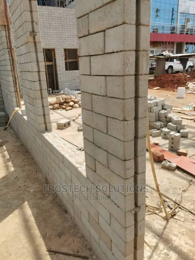 Double Interlocking Hollow Brick Machine