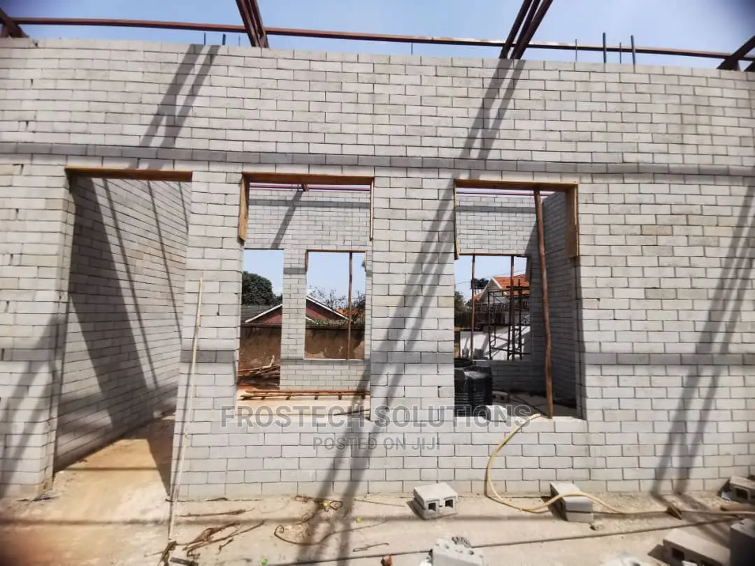 Double Interlocking Hollow Brick Machine
