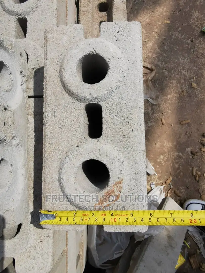 Double Interlocking Hollow Brick Machine